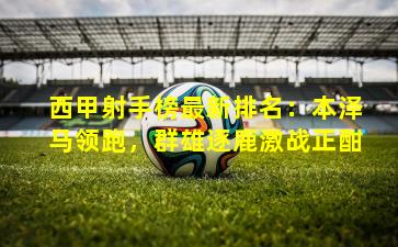 西甲射手榜最新排名：本泽马领跑，群雄逐鹿激战正酣