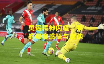 奥运精神闪耀:我的观赛感悟与启迪